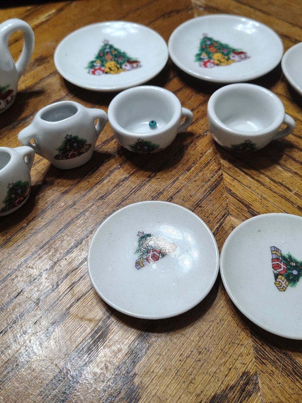 Mixed 11 Piece Mini Tea Set Christmas Set